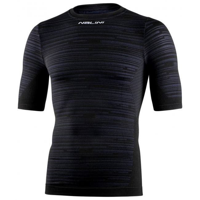 Seamless SS Funktionsunterhemd kurzarm schwarz