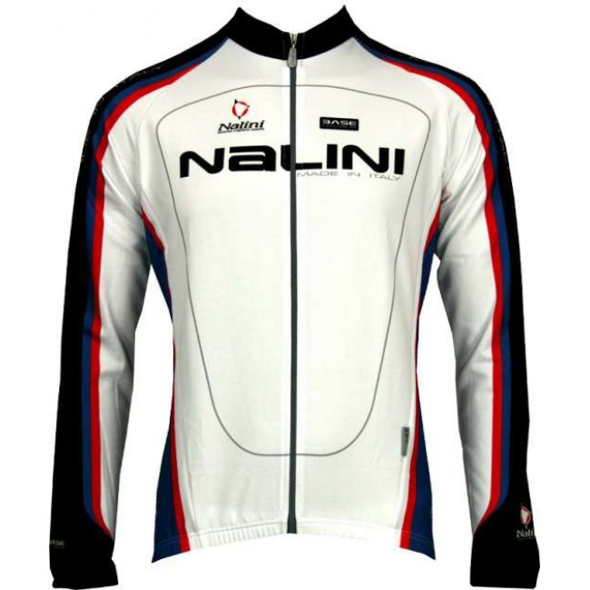 Basic Langarmtrikot SACCARINA weiß