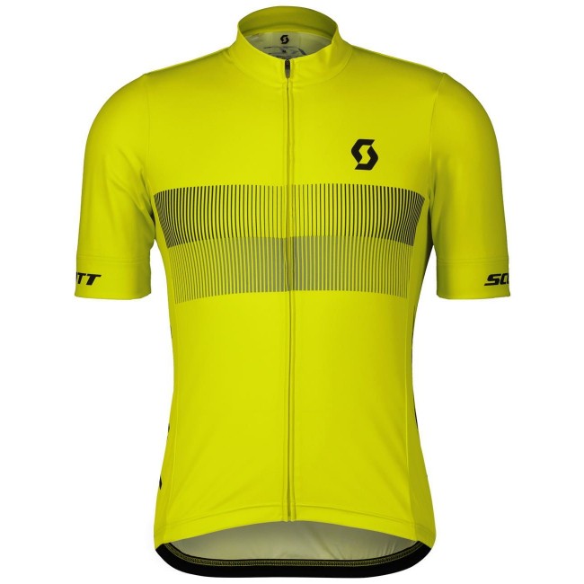 RC TEAM 10 Radtrikot kurzarm gelb/schwarz