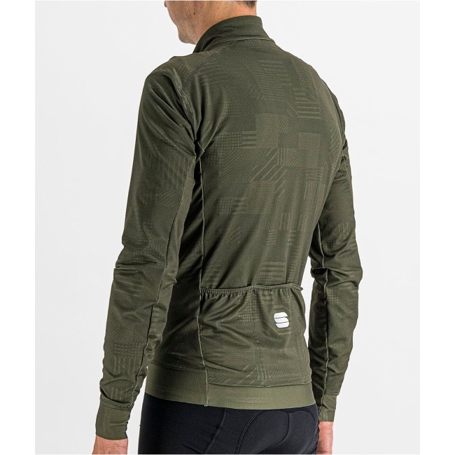 LOOM THERMAL JERSEY Radtrikot langarm grün LOOM THERMAL JERSEY Radtrikot langarm grün