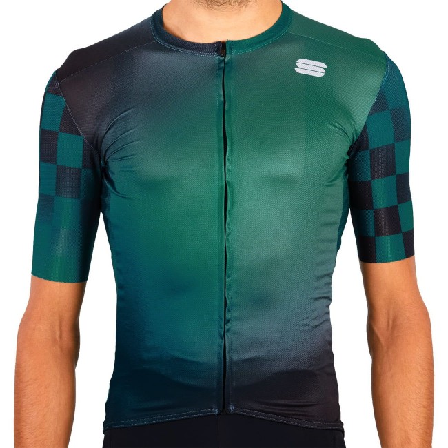 ROCKET Radtrikot kurzarm grün