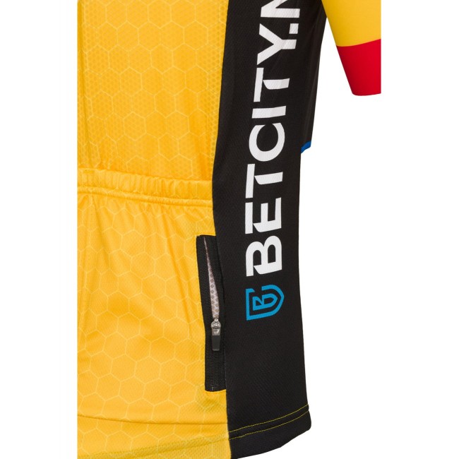 TEAM JUMBO-VISMA 2023 Radtrikot kurzarm-Radsport-Profi-Team TEAM JUMBO-VISMA 2023 Radtrikot kurzarm-Radsport-Profi-Team