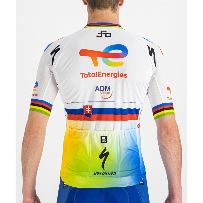 Team TotalEnergies slowakischer Meister Sagan edition 2022 Radtrikot kurzarm-Radsport-Profi-Team Team TotalEnergies slowakischer Meister Sagan edition 2022 Radtrikot kurzarm-Radsport-Profi-Team