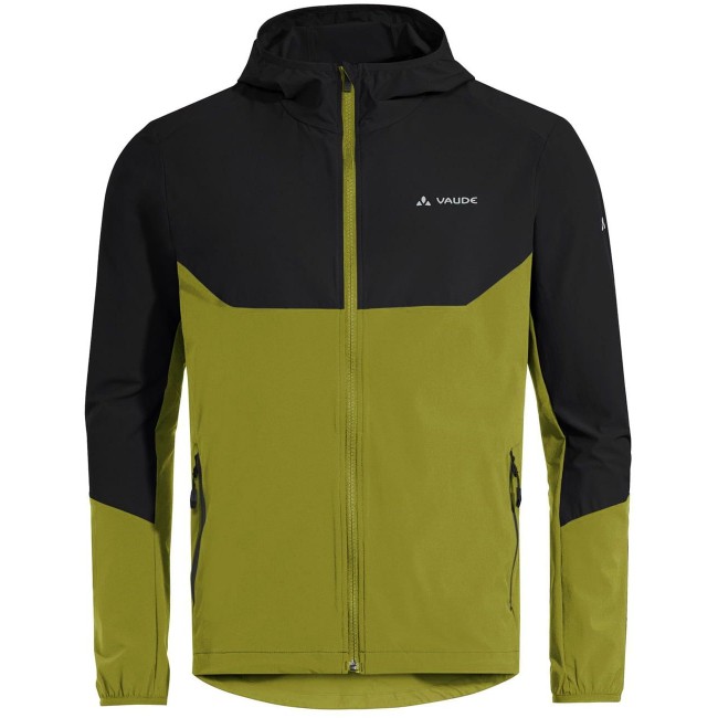 MEN MOAB JACKET IV Softshell Fahrradjacke grün/schwarz