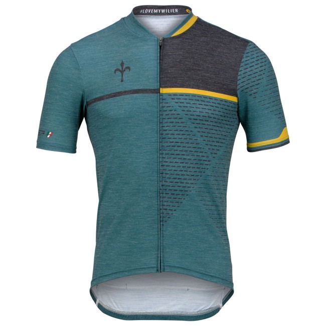 BRAVE Radtrikot kurzarm grün