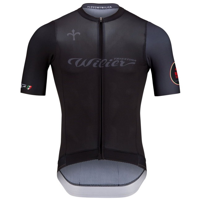 CYCLING CLUB Radtrikot kurzarm schwarz
