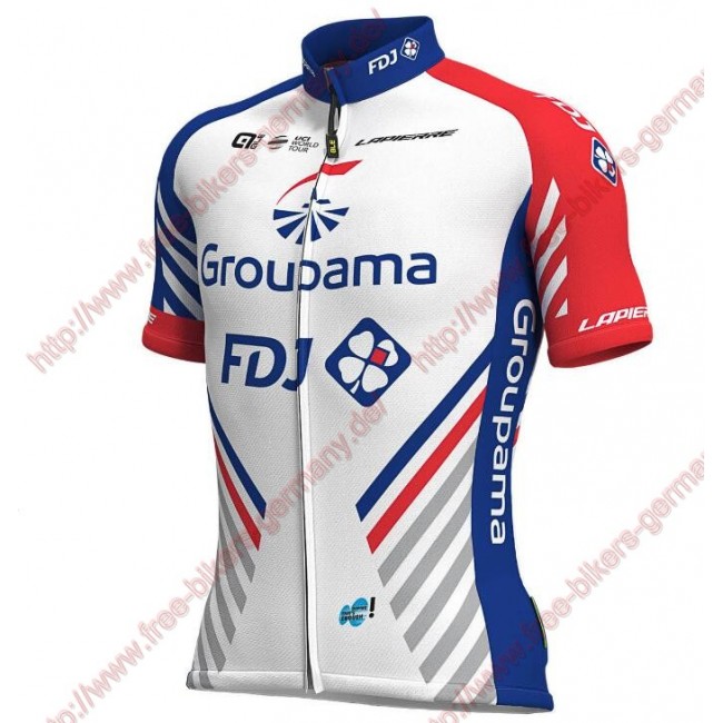 Profiteams 2019 Groupama FDJ Trikot Kurzarm Outlet Radtrikot Kaufen