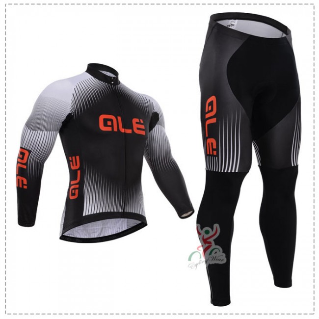 2015 ALE giordana Fahrradbekleidung Radtrikot Satz Langarm und Lange Fahrradhose Radtrikot Kaufen
