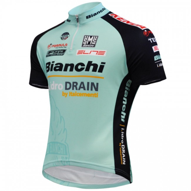 Bianchi Idro Drain 2015 Radtrikot Kurzarm Radtrikot Kaufen