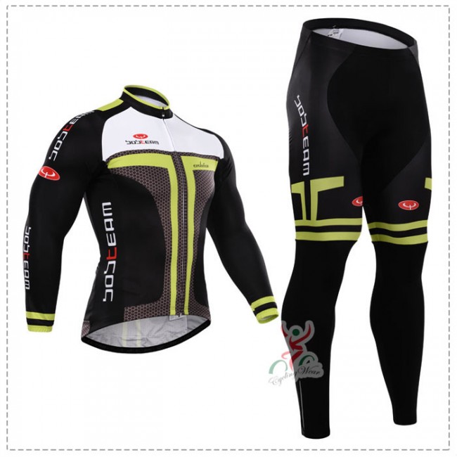 2015 Bobteam Fahrradbekleidung Radtrikot Satz Langarm und Lange Fahrradhose Radtrikot Kaufen