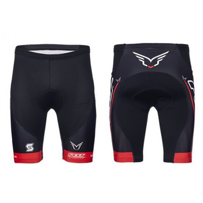 2015 Felt Kurz Radhose schwarz rot Radtrikot Kaufen