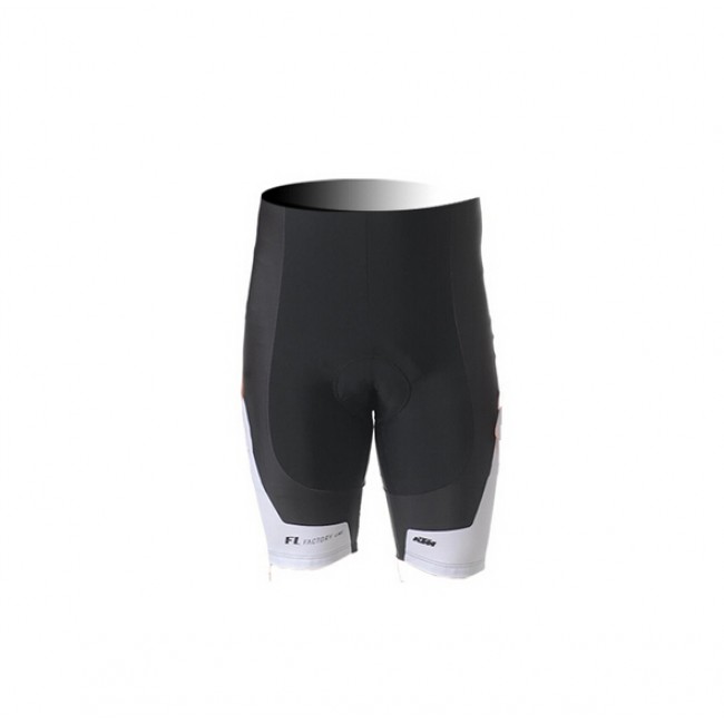 2015 KTM Kurz Radhose schwarz Weiß Radtrikot Kaufen