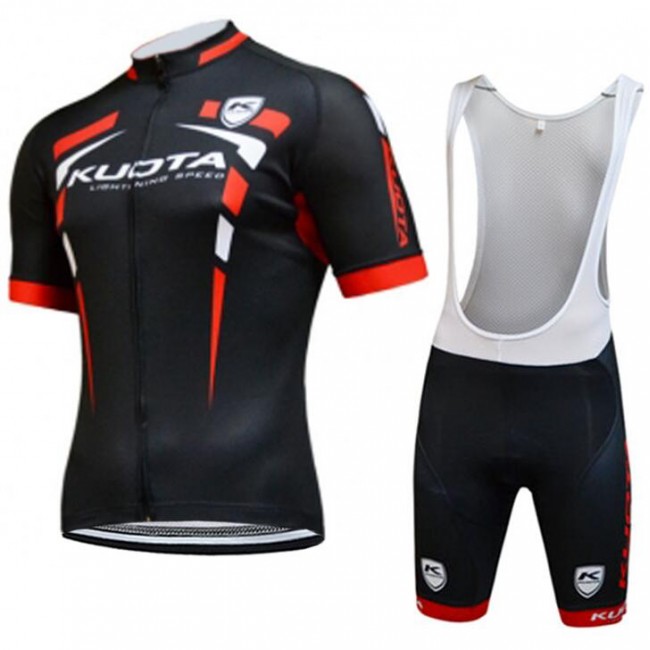 2015 Kuota Rote Fahrradbekleidung Satz Fahrradtrikot Kurzarm Trikot und Kurz Trägerhose Radtrikot Kaufen