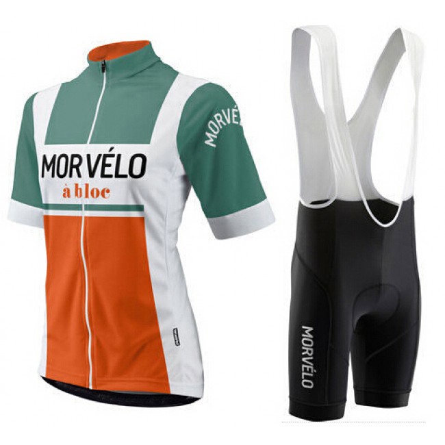 2015 MORVELO Fahrradbekleidung Satz Fahrradtrikot Kurzarm Trikot und Kurz Trägerhose Radtrikot Kaufen