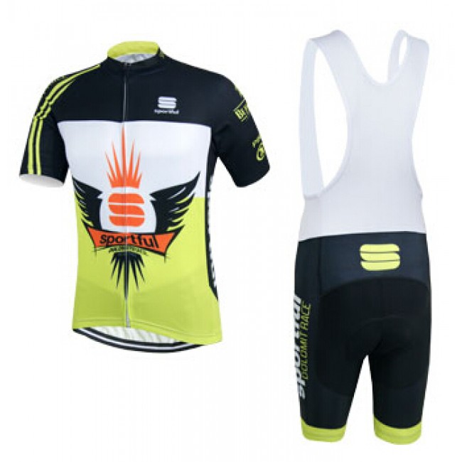 2015 Sportful Fahrradbekleidung Satz Fahrradtrikot Kurzarm Trikot und Kurz Trägerhose Radtrikot Kaufen