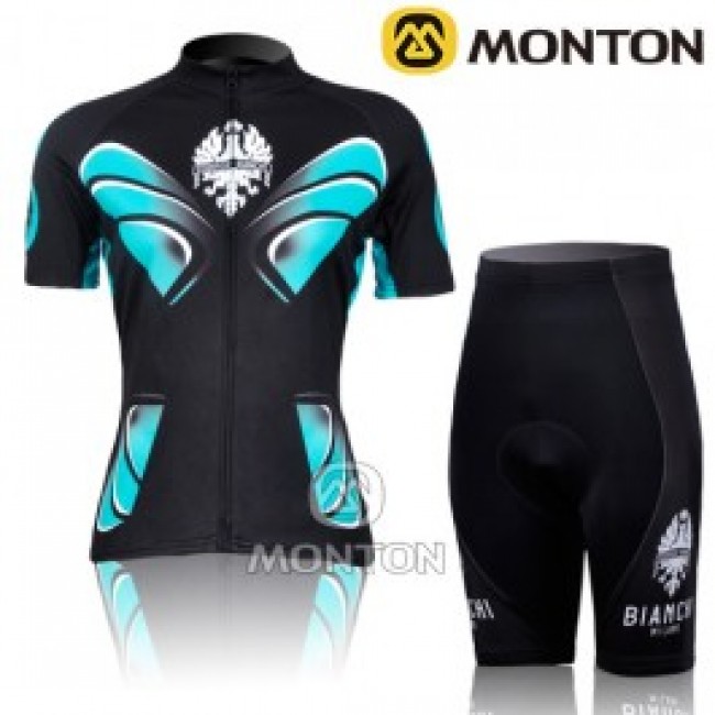 2011 Bianchi Butterfly Damen Radbekleidung Radtrikot Kurzarm und Fahrradhosen Kurz Radtrikot Kaufen