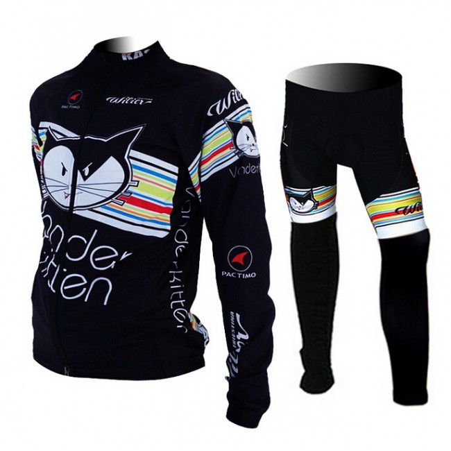 2015 Wilier Damen Fahrradbekleidung Radtrikot Satz Langarm und Lange Fahrradhose Radtrikot Kaufen