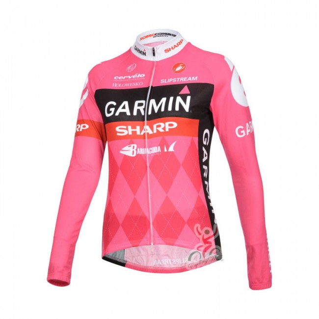 2013 Damen GarminFahrradtrikot Langarm Radtrikot Kaufen