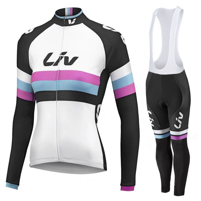 2015 Damen LIV Fahrradbekleidung Radtrikot Satz Langarm und Lange Fahrradhose Radtrikot Kaufen