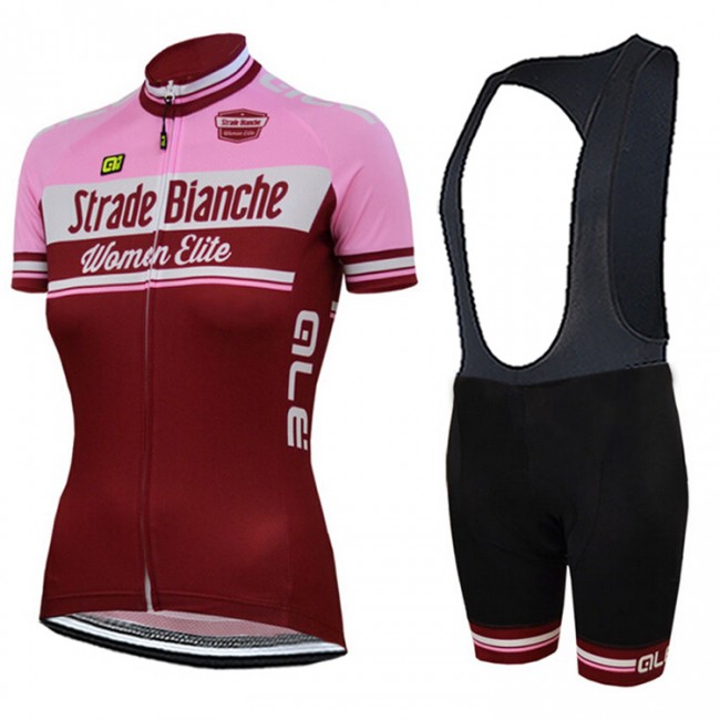 2015 Damen STRADE BIANCHE Fahrradbekleidung Satz Fahrradtrikot Kurzarm Trikot und Kurz Trägerhose Radtrikot Kaufen