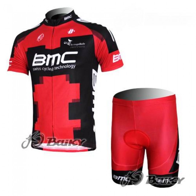 BMC Racing Team Radtrikot Kurzarm Kurz Radhose Kits Rot Radtrikot Kaufen