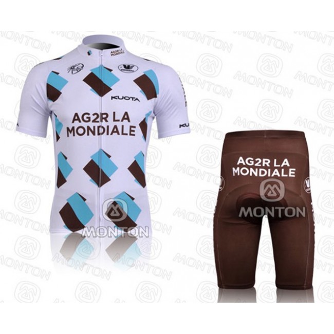Ag2r La Mondiale Radtrikot Kurzarm Kurz Radhose Kits Radtrikot Kaufen