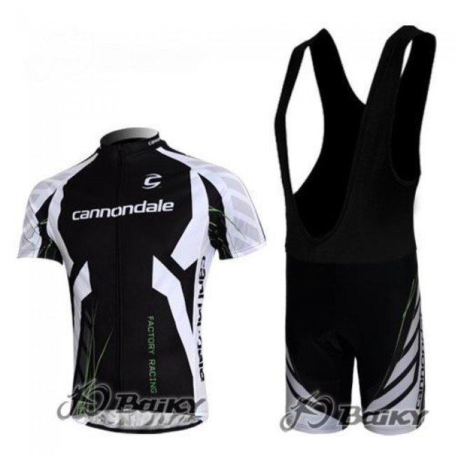 Cannondale Pro Team Radtrikot Kurzarm Kurz Trägerhose Kits Schwarz Weiß Radtrikot Kaufen