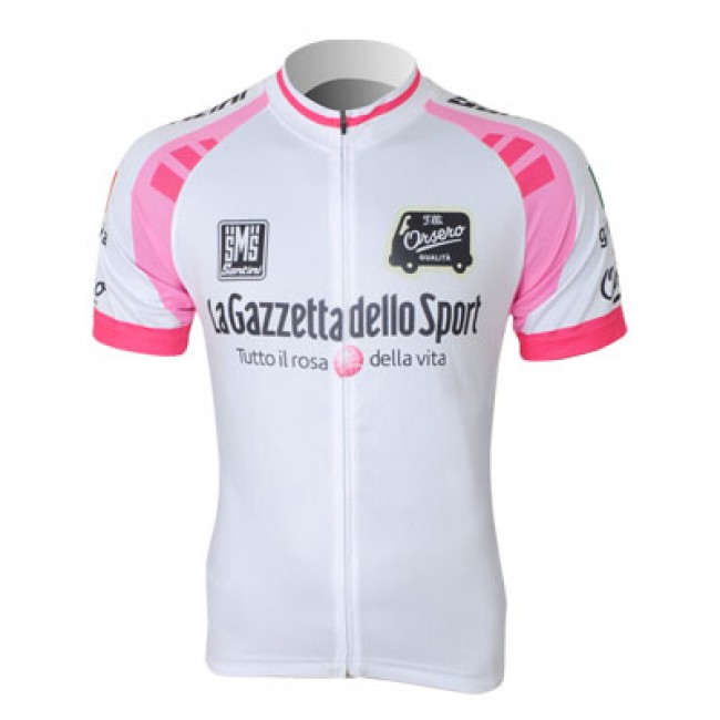 2013 Giro d'Italia Radtrikot Kurzarm Weiß Radtrikot Kaufen