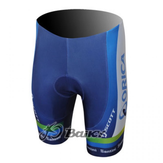 2013 Green Edge ORICA Kurz Radhose Blau 2013 Radtrikot Kaufen