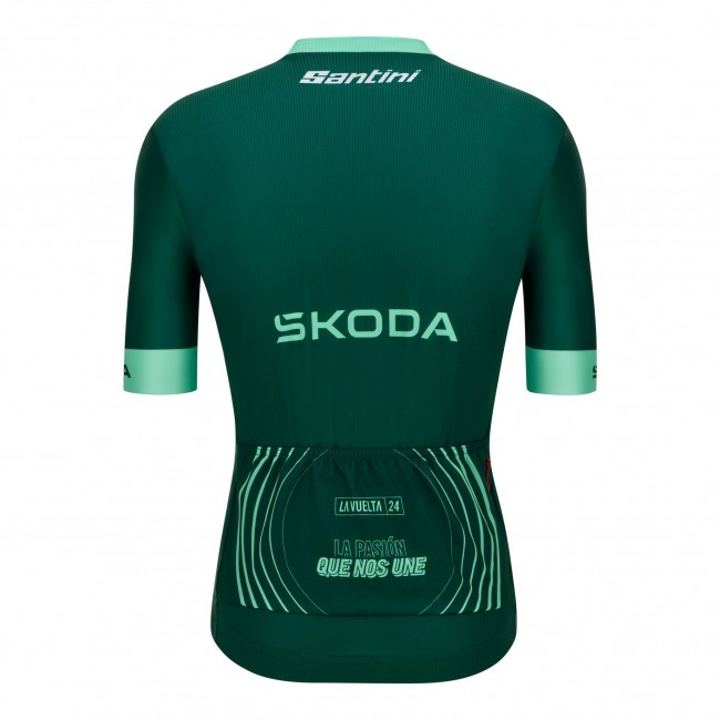 Herren Santini Vuelta Espana grun trikot 2024 Radtrikot Kaufen Herren Santini Vuelta Espana grun trikot 2024 Radtrikot Kaufen