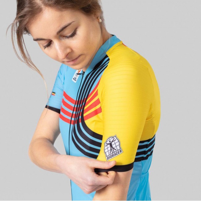 Damen Belgischen Nationalen frau trikot-Paris 2024 Radtrikot Kaufen Damen Belgischen Nationalen frau trikot-Paris 2024 Radtrikot Kaufen