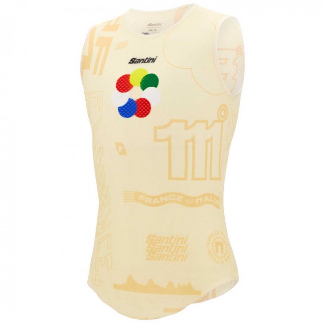 Herren Santini Tour de France 2024 armellose radunterhemd-Grand Départ Radtrikot Kaufen Herren Santini Tour de France 2024 armellose radunterhemd-Grand Départ Radtrikot Kaufen