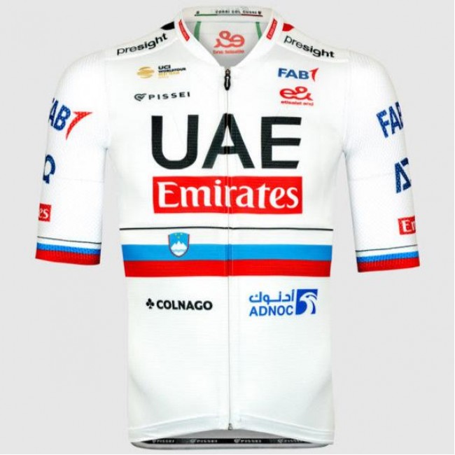 Herren Pissei Team UAE 2024 Magistrale Trikot-Slowenischer Meister Radtrikot Kaufen