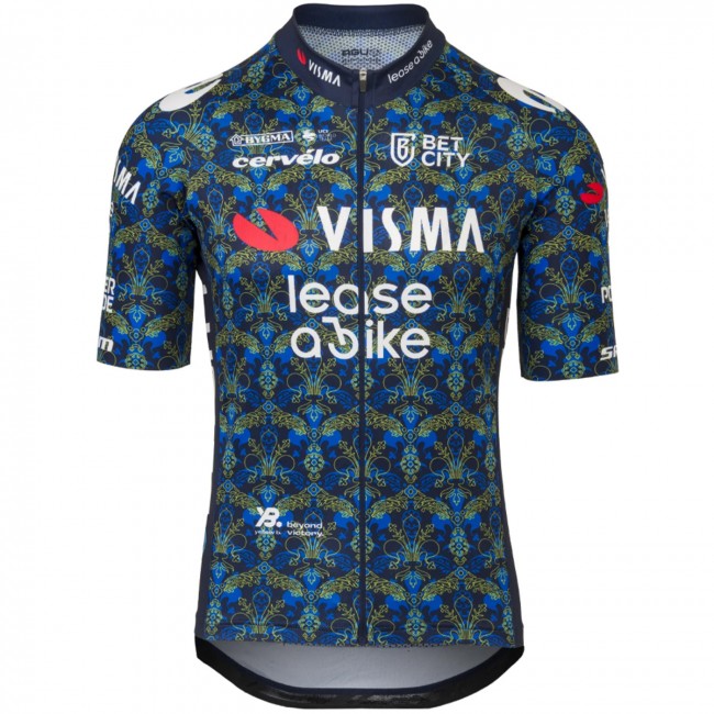 Herren Team Visma Lease a bike 2024 The Renaissance Agu trikot-Tdf Radtrikot Kaufen