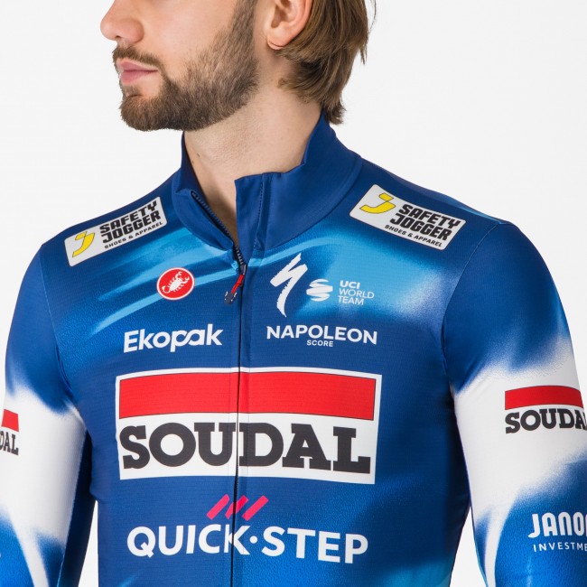 Herren Castelli Soudal Quick-Step 2025 Pro Thermal Mid langarm trikot Radtrikot Kaufen Herren Castelli Soudal Quick-Step 2025 Pro Thermal Mid langarm trikot Radtrikot Kaufen