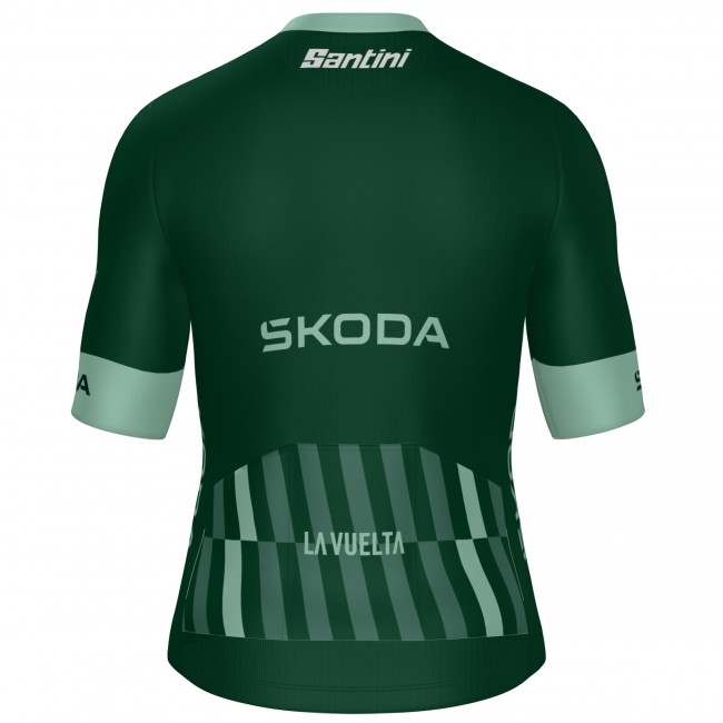 Herren Santini Vuelta Espana 2025 grun trikot Radtrikot Kaufen Herren Santini Vuelta Espana 2025 grun trikot Radtrikot Kaufen