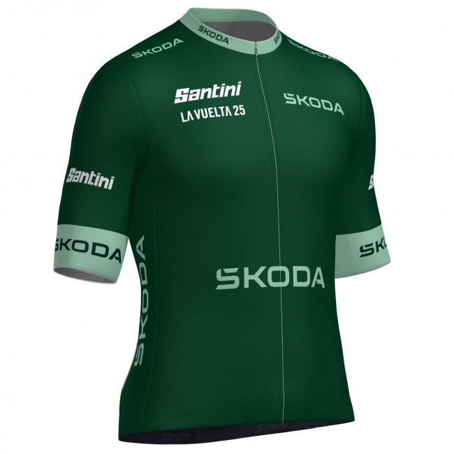 Herren Santini Vuelta Espana 2025 grun trikot Radtrikot Kaufen Herren Santini Vuelta Espana 2025 grun trikot Radtrikot Kaufen