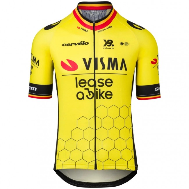 Herren Team Visma Lease a bike 2025 trikot-Wout Van Aert Radtrikot Kaufen