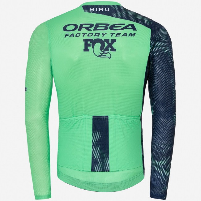 Herren Hiru Orbea Factory Team 2025 Lab Aero langarm trikot Radtrikot Kaufen Herren Hiru Orbea Factory Team 2025 Lab Aero langarm trikot Radtrikot Kaufen