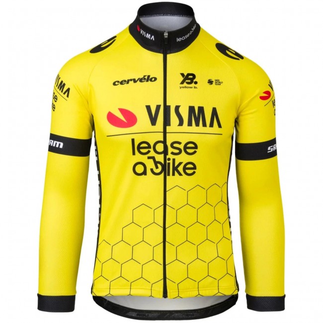 Damen Team Visma Lease a bike 2025 frau langarm trikot Radtrikot Kaufen