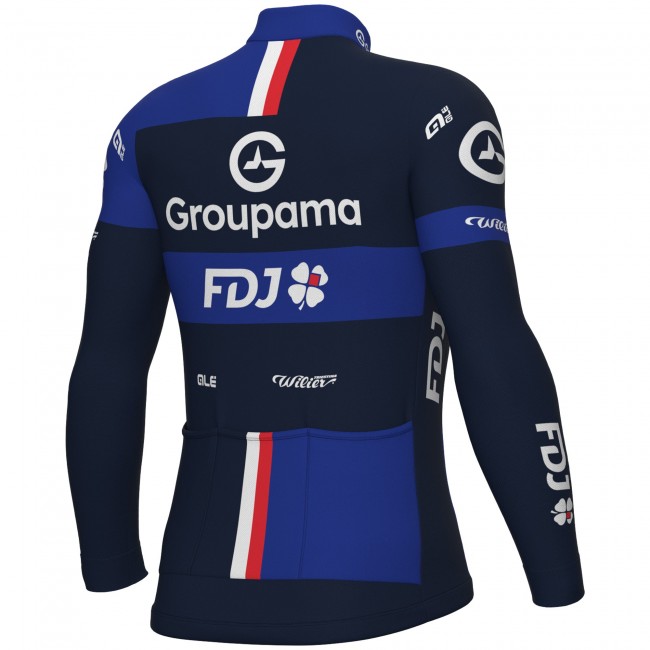 Herren Ale Groupama FDJ 2025 langarmtrikot Radtrikot Kaufen Herren Ale Groupama FDJ 2025 langarmtrikot Radtrikot Kaufen
