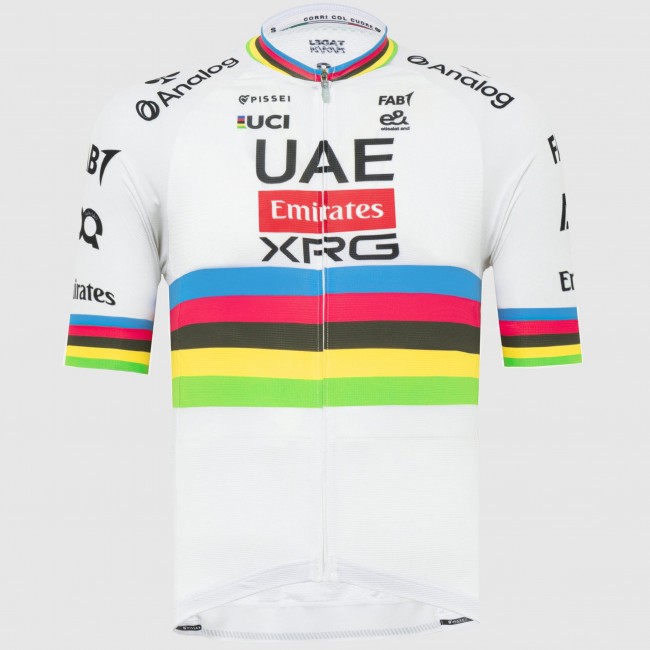 Herren UAE Team Emirates 2025 Pissei trikot-Tadej Pogacar Radtrikot Kaufen