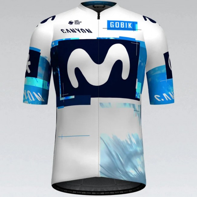 Herren Gobik Movistar 2025 Odyssey trikot Radtrikot Kaufen
