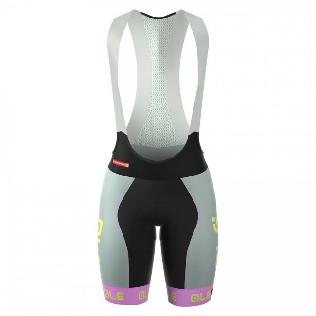 2016 Damen Ale Graphics PRR Bermuda-grau Kurz Trägerhose Radtrikot Kaufen