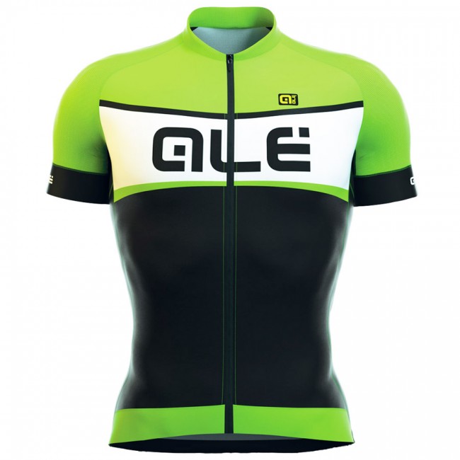 2016 ALE FORMULA 1.0 SPRINTER Radtrikot Kurzarm -Schwarz Grün Radtrikot Kaufen