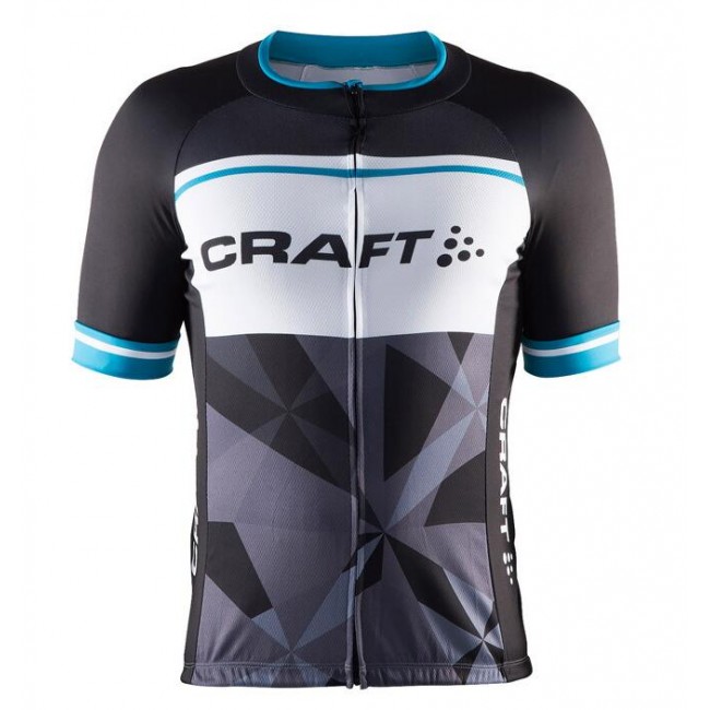 2016 CRAFT Classic Logo Radtrikot Kurzarm blau Radtrikot Kaufen