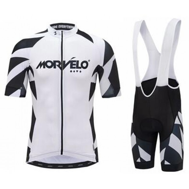2016 Morvelo Fahrradbekleidung Satz Fahrradtrikot Kurzarm Trikot und Kurz Trägerhose 08 Radtrikot Kaufen