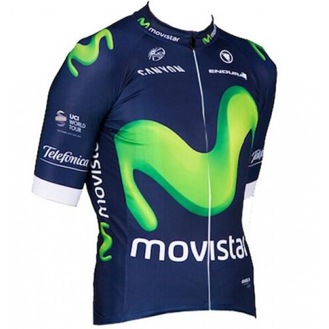 2016 Movistar Fahrradbekleidung Kurzarm Radtrikot Radtrikot Kaufen