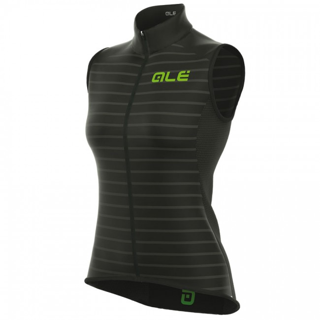 2017 Damen Gilet Ale Crossover Marina-Schwarz Radtrikot Kaufen