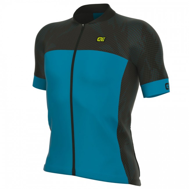 2017 Ale Formula 1.0 Ultimate Radtrikot Kurzarm Schwarz Blau Radtrikot Kaufen